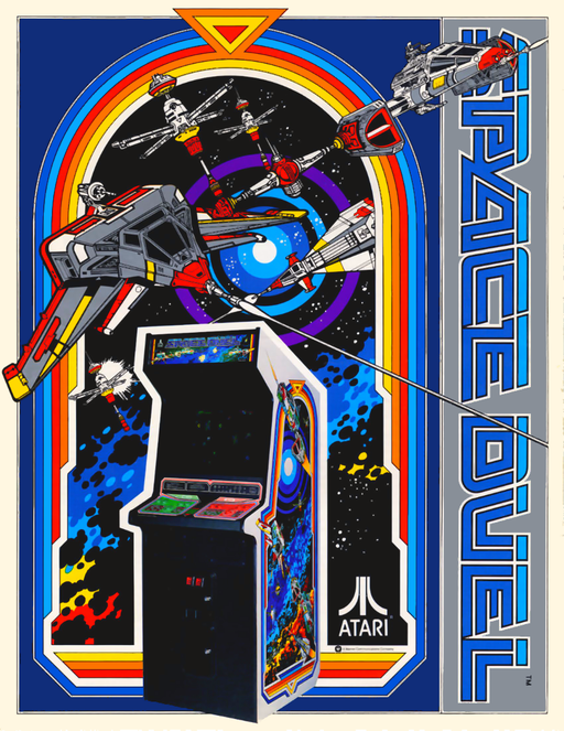 Space Duel (version 1) Arcade Game Cover